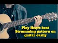 Play Heart beat Strumming pattern on guitar 🎸 easily 😍💖 For Chords go to our channel @YouTube