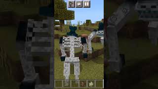 👀☄️💙💀 Destructor Skeleton, Addon minecraft bedrock.... #minecraft #xd #addon #minecraftpe