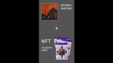 ORIGINAL PAINTINGS + NFT COLLECTOR CARDS #artwork #NFTs #NFTMarketplace #OpenSeaMarket