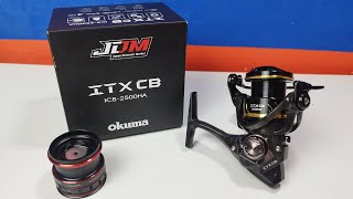 Review Reel Okuma ITX CB 2024. Reel dengan Kwalitas Japan Domestik Market.