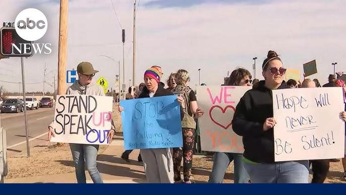 Oklahoma Students Walk Out Over Death Of Nonbinary Student