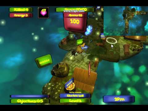 Zipple World - gameplay improvements - gifts and mega lethal jump