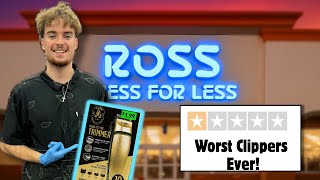 BARBER FINDS CHEAPEST CLIPPERS AT ROSS! 