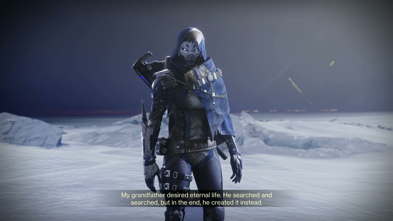 Destiny 2 - A Hard Rain Falls | Speak To Elisabeth Bray (Exo Stranger) About Deep Stone Crypt | PS5