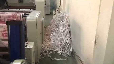 High-Precision Paper Cutting Machine with Conveyor Belt