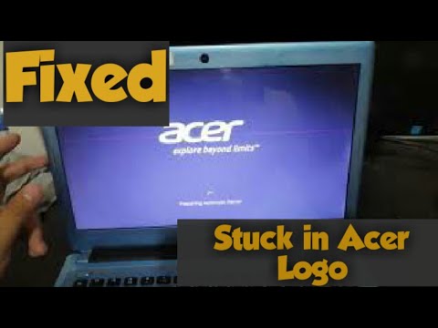 DIY | How to fix Stuck in Acer Logo | Acer Asphire V5471G - YouTube