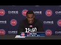 Post Game Press Conference | Jalen Duren | Pistons vs Nets | 02.01.26