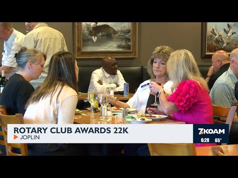 Video Rotary Club awards $22K