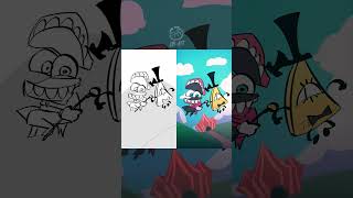 MAKING OF - DIGITAL FALLS  #animation #art #tadc #digitalart #gravityfalls #digitalcircus