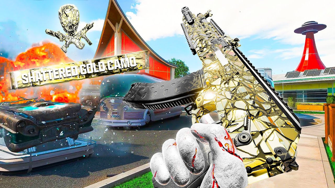 Камуфляж SHATTERED GOLD меня просто потряс 😭