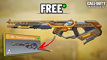 Another Free* Legendary SKS - Particle Splitter Prestige