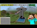 FULLY AUTOMATIC COBBLESTONE FARM FOR MINECRAFT || (MCPE/JAVA)(LETEST1.21)