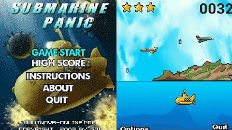 JAVA GAME SUBMARINE PANIC 2003 (176x208) WALKTHOUGH
