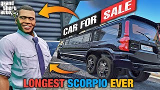 Ye Kya Ban Gayi Scorpio  🤪😱 Longest Scropio Ka Auction 🔥 (GTA 5 Mods)