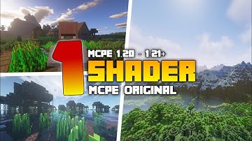 1 SHADER MCPE ORIGINAL NO PATCH - Di Minecraft 1.20 - 1.21 + | Support Low End Mobile Device