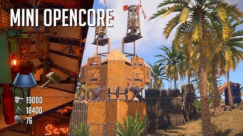 RUST MINI OPEN CORE DUO BASE DESIGN (I built the PERFECT OPENCORE Duo Base Design in RUST)