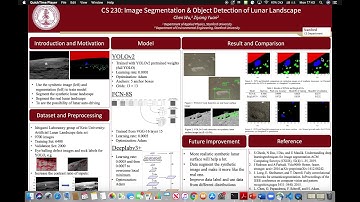 CS 230 Poster Session: Image Segmentation and Object Detection of Lunar Landscape