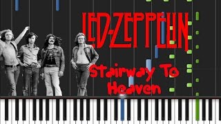 Video thumbnail of "Led Zeppelin - Stairway to Heaven [Synthesia Tutorial]"
