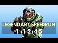 Halo: CE Legendary Speedrun in 1:12:45