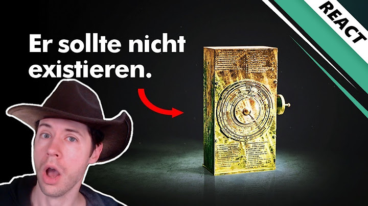 Dieser uralte Computer sollte nicht existieren | sgtmasflow React