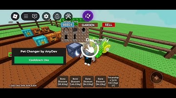 New Grow a Garden Script *KEY*- EGG RANDOMIZER... Can get Dragon Fly, T-rex, NO BAN, NOT PATCHED