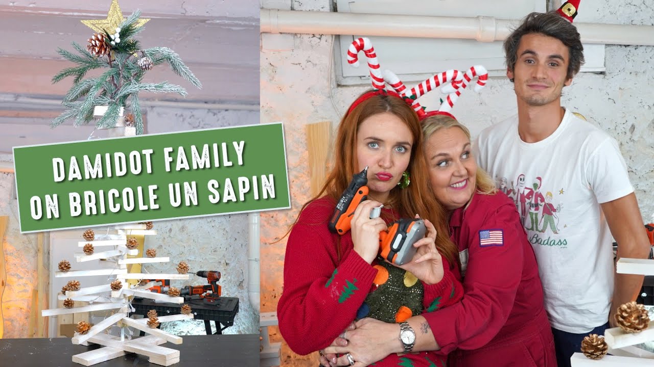 Valérie Damidot et Roxane et Norman - On Bricole un Sapin de Noël !