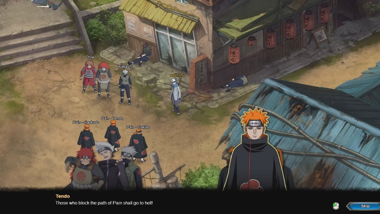 wajinshu, naruto online, naruto online english, naruto online mmo, naruto o...