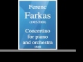 Miniature de la vidéo de la chanson Piano Concertino: Ii. Andante