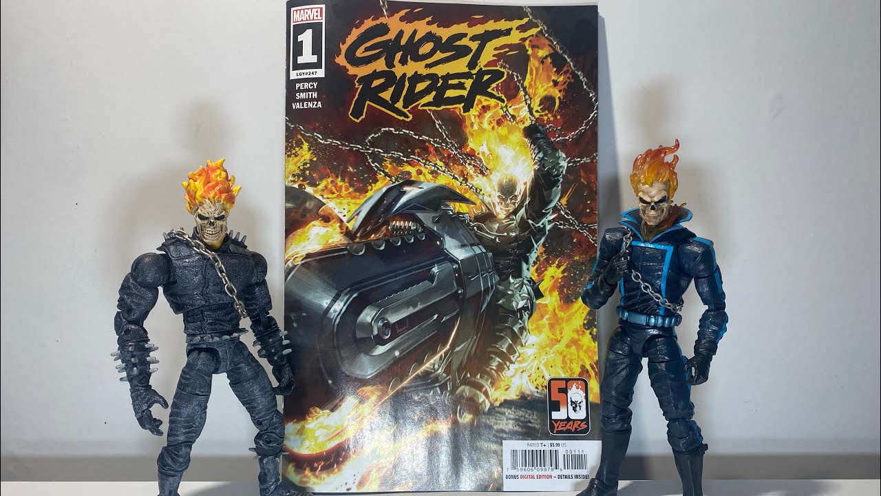 MARVEL Ghost Rider 50th Anniversary Issue 1 Comic Review - YouTube