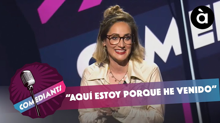 Ana Morgade: “Aquí estoy porque he venido” - Comediants