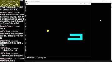 【実況】1時間ゲームプログラミング初級 C#言語 Windows Forms レトロなスネークゲーム編【解説】
