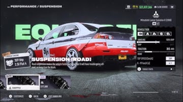 Need For Speed Unbound | B class build | Mitsubishi Lancer Evolution X (2008)