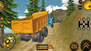 Backhoe Loader JCB Simulator Gameplay - Indian Vehicle Truck JCB Driving - Android Gameplay screenshot 2