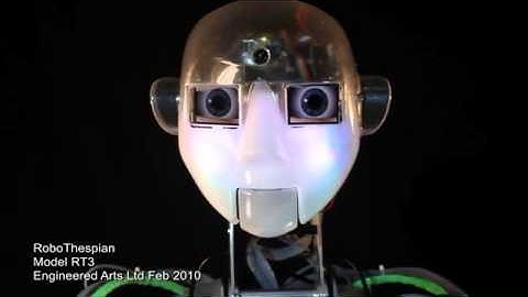 RoboThespian the robot actor