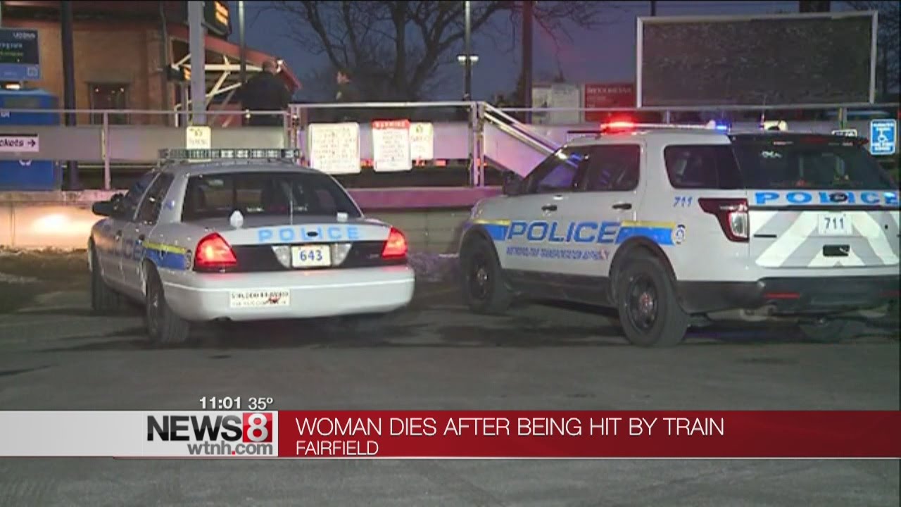 Woman struck, killed by train in Fairfield - YouTube