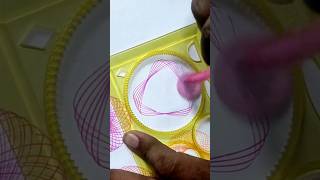 Simple spirograph design jeometric shape329 #shape #art #ytshort #funnypa #shorts #ytshort #tranding