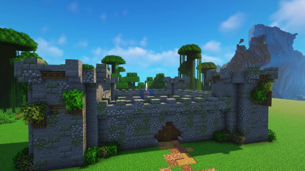 Minecraft Castle Build Tutorial⚒️ - YouTube