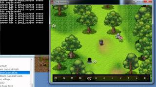 complex projectiles + hotkeys demo