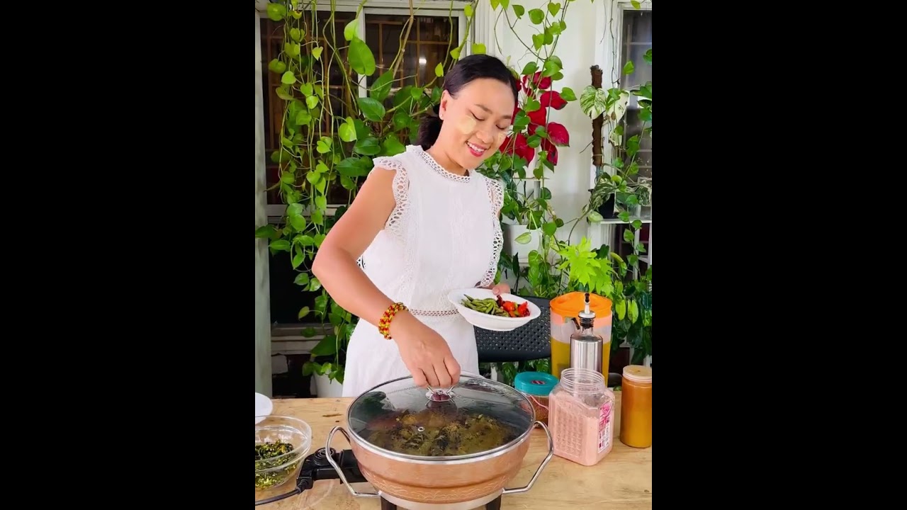 အာဗြဲစိန်ရဲ့ ကုလားအော်သီးငါးပိချက် နဲ့ ငါးရံ့မီးကင်ချက်ပြုတ်နည်း