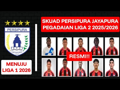 daun178 x amototo - RESMI!! SKUAD PERSIPURA JAYAPURA UNTUK PEGADAIAN LIGA 2 2025/2026 - DAFTAR PEMAIN PERSIPURA 2025