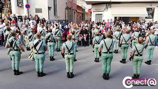 Llegada de la legión a Alhama de Murcia 2019