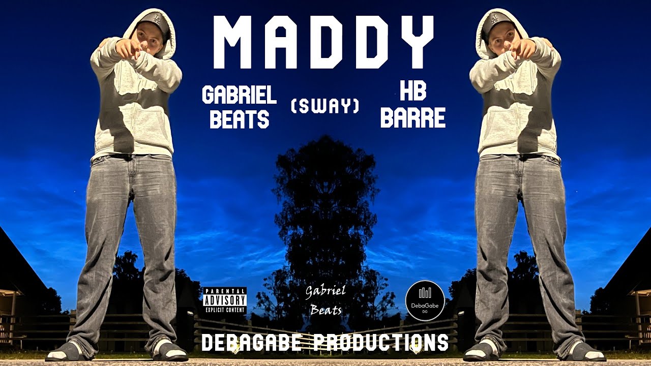 Maddy (sway) - HB Barre x Gabriel Beats (Official Lyrics Video)