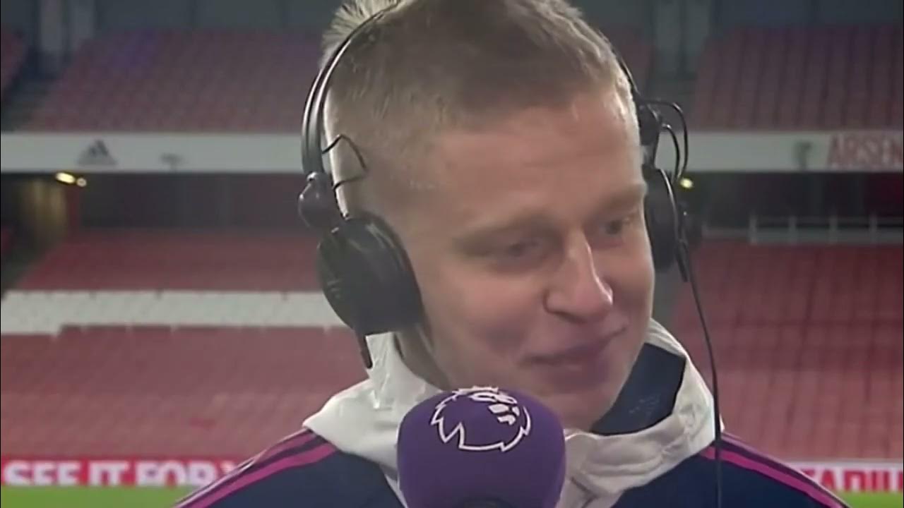 🇺🇦 Zinchenko “Exclusive” Interview Arsenal 3 Man Utd 2 🔥 YouTube