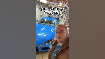 Bimmercode: Top Three things for your Toyota Supra. #supra #bimmercode #obdlinkcx