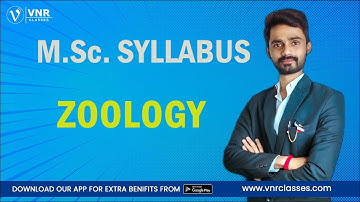 SYLLABUS  || ZOOLOGY | M.Sc. SEMESTER - I | MGKVP-2022 | BY PRAHALAD SIR