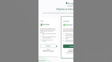 Database Setup in 30 Seconds! MongoDB Atlas