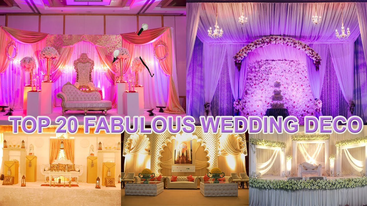 BEST 20 Fabulous & Stunning Reception Stage Decoration Ideas For You 2020