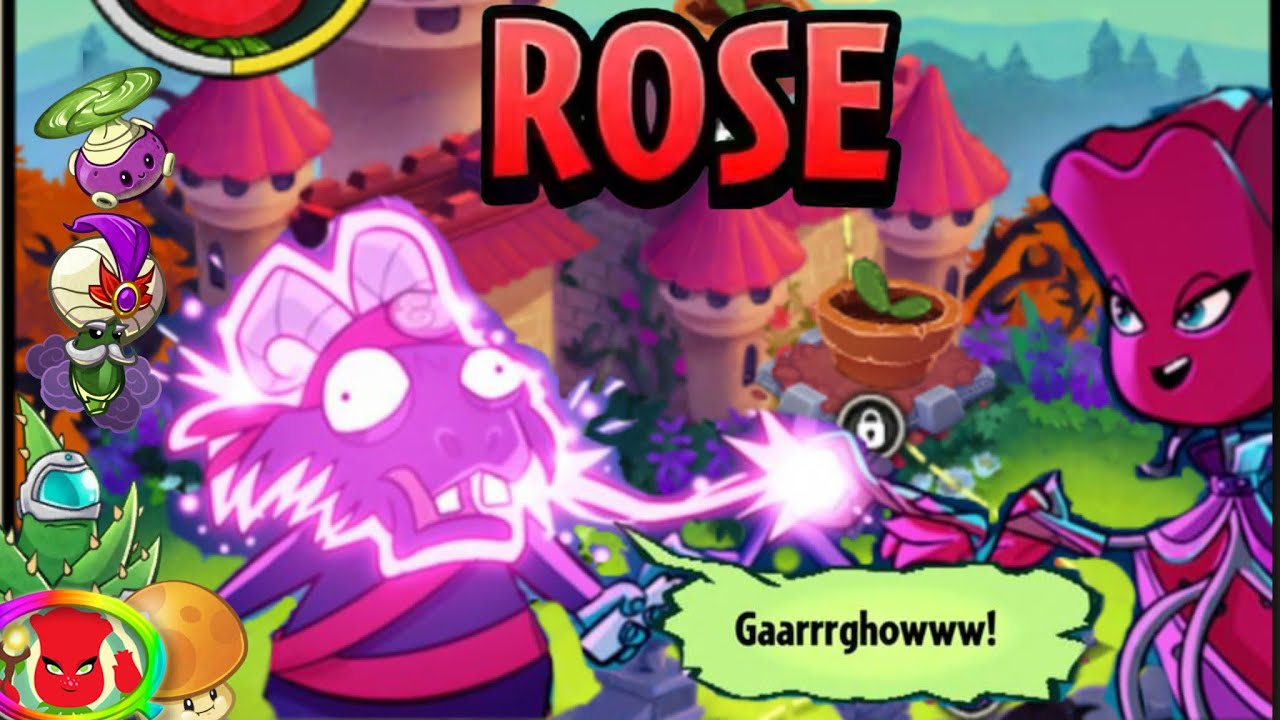 PVZH - Rose, all animations and voicelines [9]