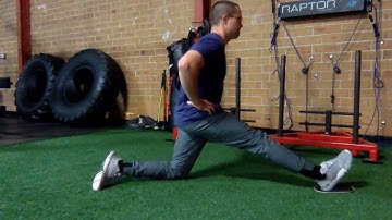 Half Kneeling Hamstring Slideout