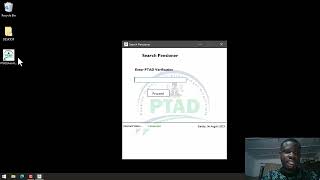 How to Install and Setup PTAD I AM ALIVE Software for Federal Pensioner's Confirmation/Verification screenshot 3